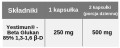 Beta-glukan 250 mg, 100 kapsułek wege, Aliness