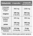 Cytrynian Magnezu 100 mg z Potasem 150 mg oraz B6 (P-5-P), 100 kapsułek wege, Aliness