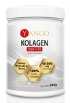 Kolagen typu I i III, w proszku, bez dodatków, 300 g, Yango