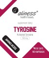 Tyrosine 500 mg, Tyrozyna, 100 kapsułek wege, Aliness