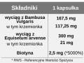 Bambus + Biotyna + Skrzyp, standaryzowany wyciąg, 60 kapsułek, Medica Herbs